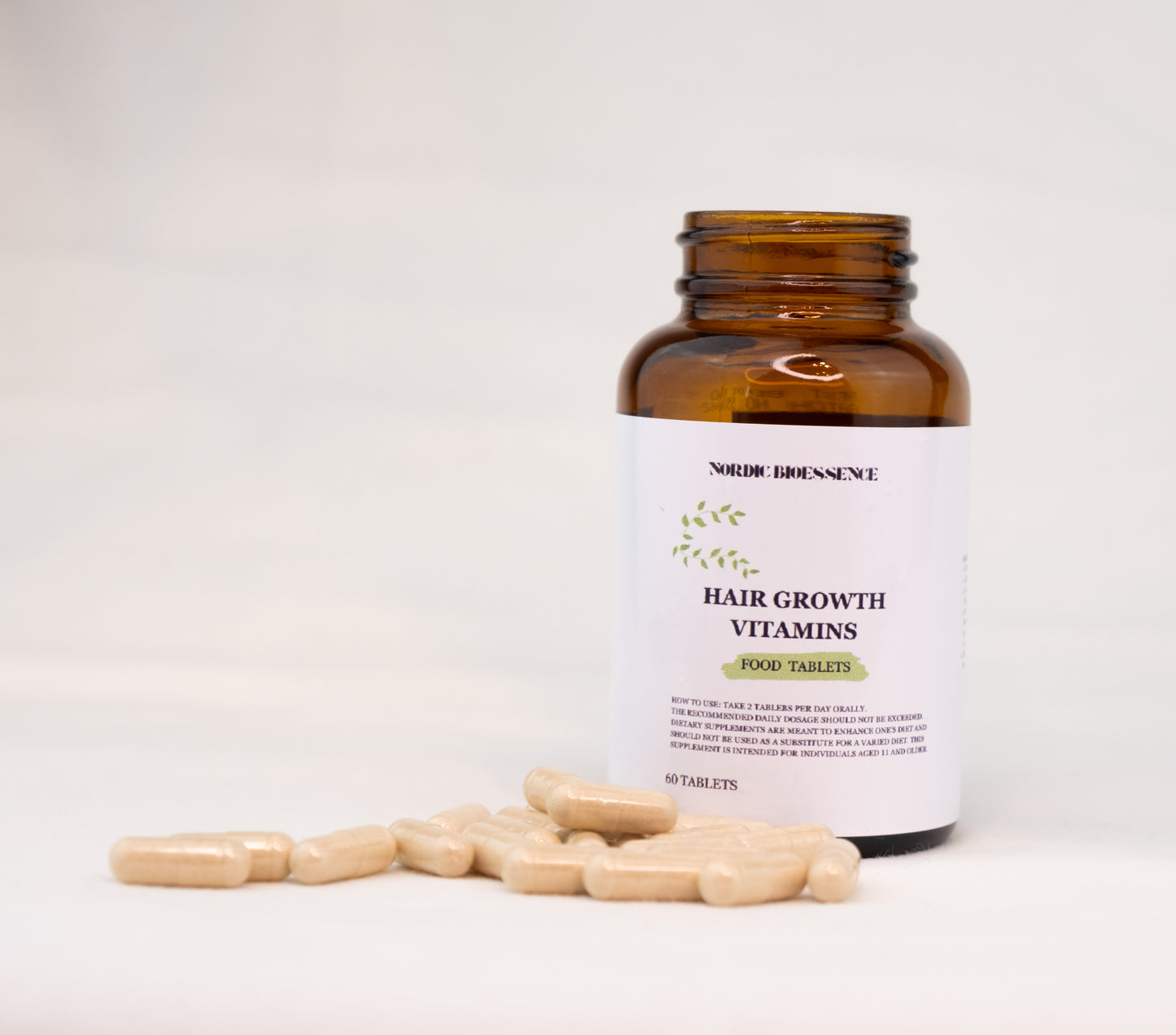 Pacote de nutrientes e crescimento capilar